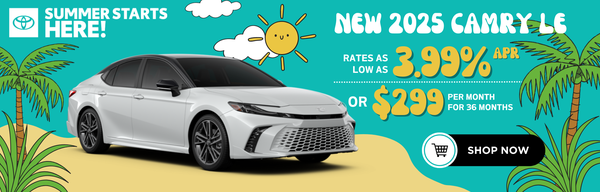 2025 Camry LE Offer